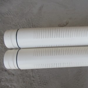 2インチSCH40の堅いポリ塩化ビニールの包装の管はスロット管をカスタマイズしました