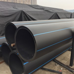 400 mm中国卸売プラスチックHDPE水道管